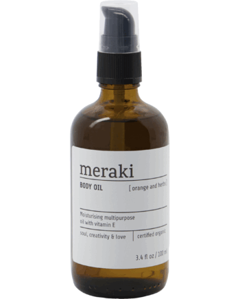 Økologisk Kropsolie med Citrus & Urter – Meraki Beautylife