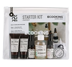 Rejsevenligt Hudpleje Starterkit fra Ecooking – Ideelt til Rejser