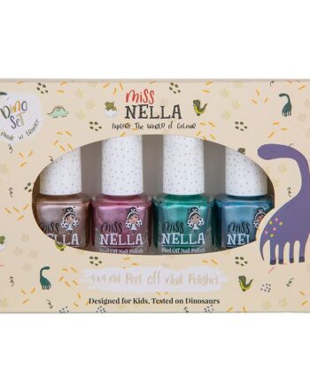 Multifarvet Miss Nella Neglelak Dino Sæt – Fantastisk Tilbud!