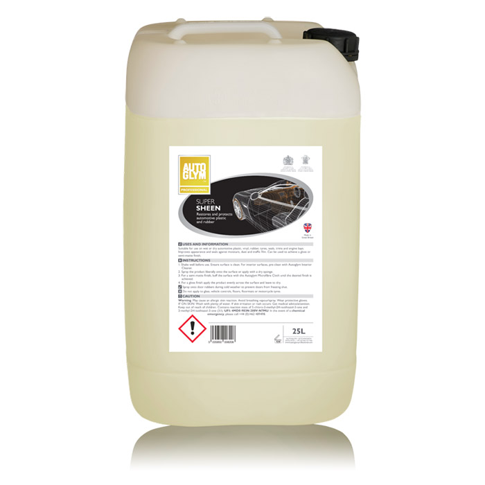 Autoglym Super Sheen 25L – Vinylpleje til Bil og Båd