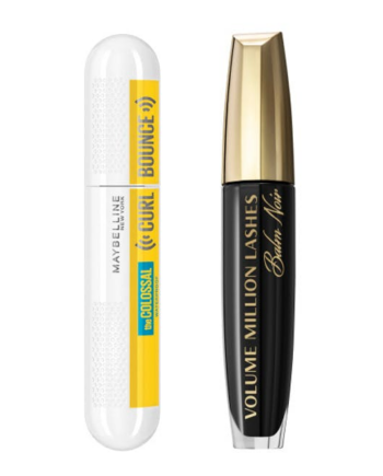 Sort Colossal Mascara Sæt - Vandafvisende & Volumen