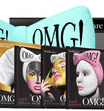 Omg Double Dare Premium Gave - Dybderensende Ansigtsmaske