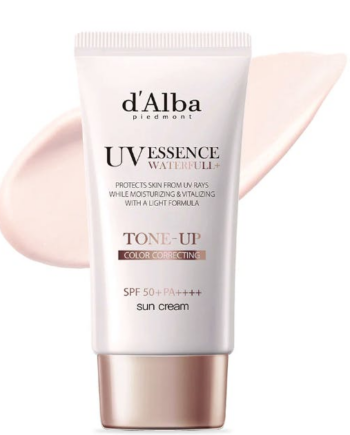 D'Alba Waterfull Tone Sun Cream SPF50 - Luksus Solbeskyttelse