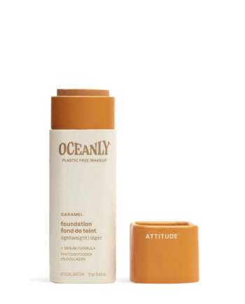 Oceanly Foundation Let Dækkende Caramel - Plastikfri Makeup