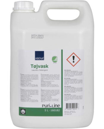 Mildt Vaskemiddel Uden Farve og Parfume - 5 L