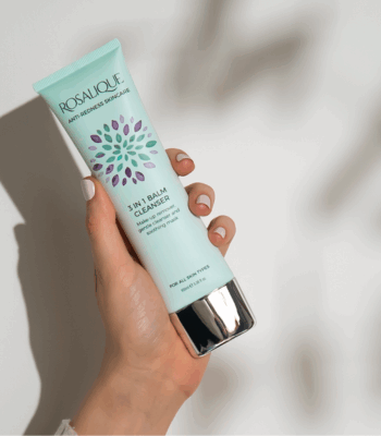 Rosa Lique 3-i-1 Balm Cleanser - Rens og Berolig Huden