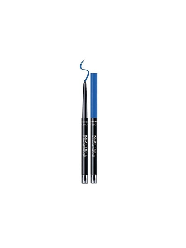 Oreal Paris Infaillible 24h Waterproof Contour Gel Pencil Eyeliner 316 Indefinite Blue - L`oreal Paris Beautylife  - 3600523163458