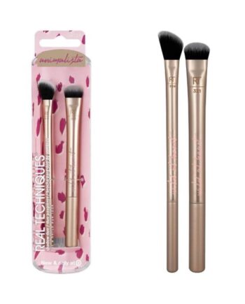 Real Techniques Set Duo Animalista Duo Powder Brush - Real Techniques Beautylife  - 079625041491