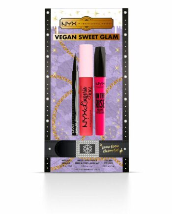 Makeup Sæt Nyx Vegan Sweet Glam Limited Edition Dele - Nyx Beautylife  - 3600551107189