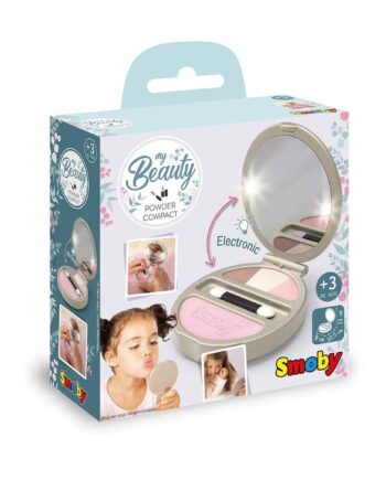 Smoby Makeup til Børn - Beauty Powder Compact Grå