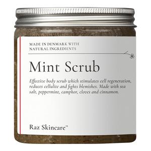 Raz Skincare Mint Scrub – Effektiv mod urenheder og irritationer