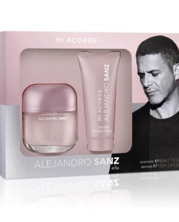 Parfume Sæt Til Kvinder Acorde Alejandro Sanz 8436581940787vendor Stk Dele - Alejandro Sanz Beautylife  - 8436581940787