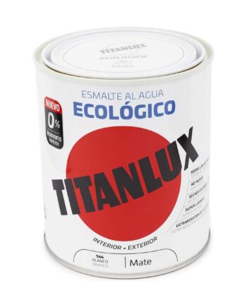 Hvid Mat Efterbehandling Neglelak - Titanlux 750 ml
