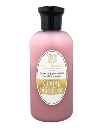 Geo Trumper Skin Food Coral 200 - Barberingspleje med roseduft