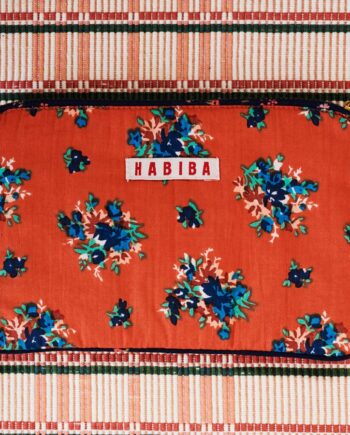 Blomstret Mini Clutch fra Habiba – Perfekt til Essentials
