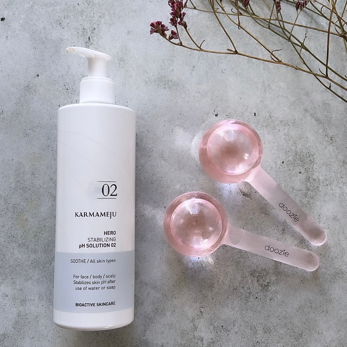 Pink Opstramning & Balance Ice Globes Light & Hero - Wega Beauty Beautylife  - 5700002024121