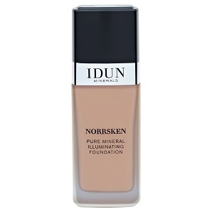 Idun Minerals Norrsken Mineral Illuminating Foundation Sigrid 30ml - Idun Beautylife  - 7340074712199