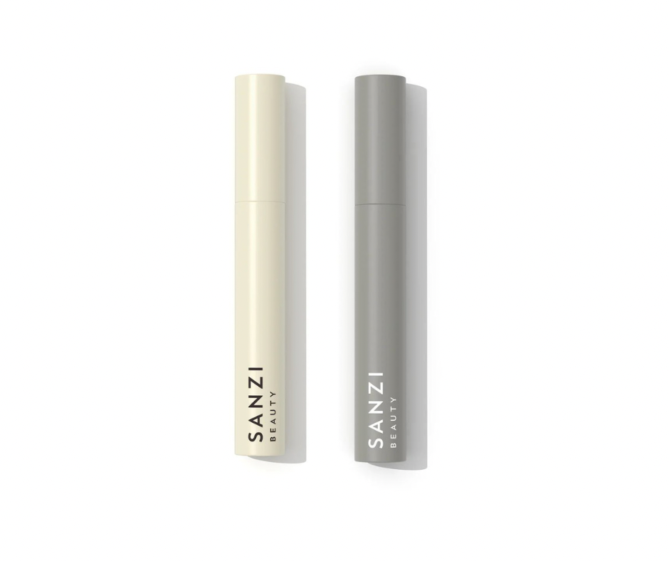 Sort Sanzi Beauty Eyelash Growth Serum 5ml Gratis Mascara Volume Curl Black Hos Frisøren & Baronen - Sanzi Beauty Beautylife