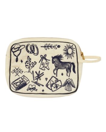 Polly Makeup Clutch Vanilla - Habiba Beautylife  - 5713330015563