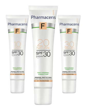 Pharmaceris Matterende Foundation SPF - Perfekt til fedtet hud