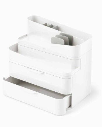 Hvid Makeup Organizer med Skuffer - Barbara fra Umbra