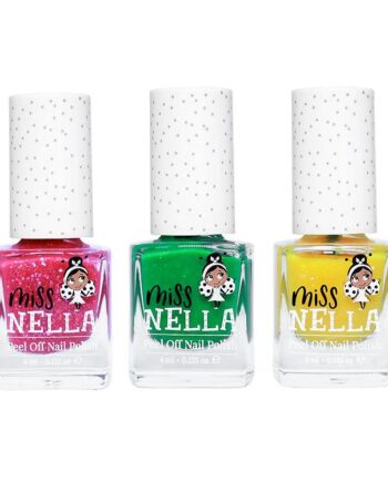 Miss Nella Neglelak Sæt - Kiss The Frog Honey Twinkles