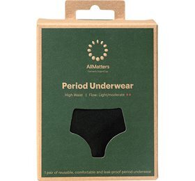 Allmatters Høj Talje Menstruationstrusser - Bæredygtig Valg