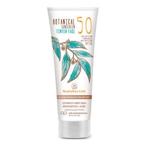 Australsk Guld Botanisk Tinted Ansigt Lotion SPF 50 - Medium Tan