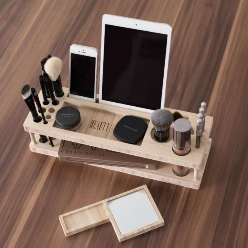 Elegant Makeup Holder til Skønhedsprodukter og Gadgets