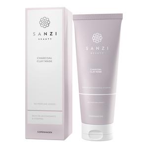 Sanzi Beauty Charcoal Clay Mask 100 - Sanzi Beauty Beautylife  - 5700002183552