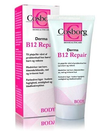 Cosborg Derma B12 Repair Bodycream 100ml - Cosborg Beautylife  - 5707455000375