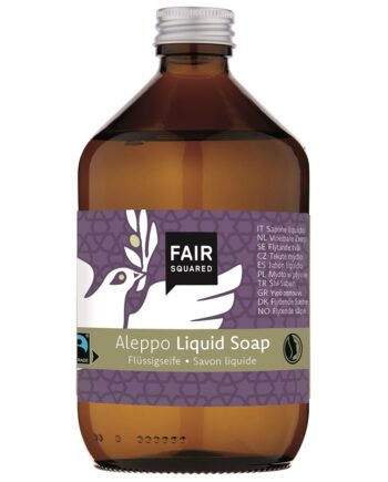 Fair Squared Khiro Flydende Økologisk Aleppo Sæbe 500ml - Fair Squared Beautylife  - 4260663810163