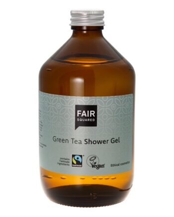 Grøn Fair Squared Flydende Green Tea Shower Gel 500ml - Fair Squared Beautylife  - 4260365855363