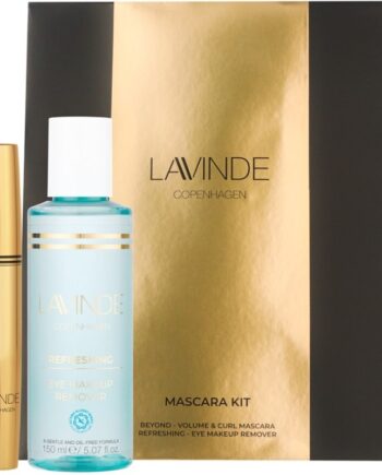 Lavinde Mascara Kit med Volume og Curl - Øjenmakeup Rens
