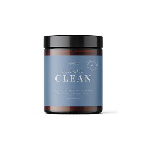 Nutriskin Clean Kapsler Vegan – Klarere Hud og Øget Fugt