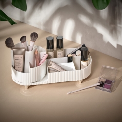 Hvid Makeup Opbevaring - Beautylife  - 5713982012200