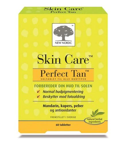 Skincare Perfect Tan 180 tab – Soltablet til smuk hud