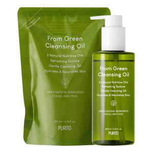 Grøn Purito Seoul Renseolie Refill - Mild Makeupfjerner
