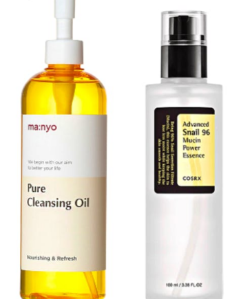 Luxplus Cosrx Advanced Snail Mucin Power Essence & Manyo Pure Cleansing Oil 100 200 - Luxplus Beautylife  - 8809416470009