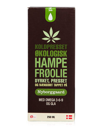 Nyborggaard Hampefrøolie Økologisk - Nyborggaard Beautylife  - 5704602000042