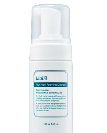 Klairs Rich Moist Foaming Cleanser 100 - Klairs Beautylife  - 8809115025487