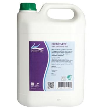 Pristine Cremesæbe Uden Parfume - Pristine Beautylife  - 5710876315058