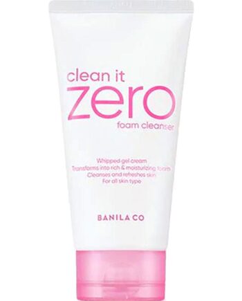 Banila Clean Zero Foam Cleanser 150 - Banila Co Beautylife  - 8809560220062