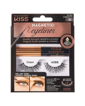 Kiss Magnetic Eyeliner Kit Kmek07c Par - Kiss Beautylife  - 0731509973815