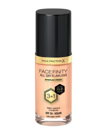 Max Factor All Day Flawless 3in1 Foundation Light Ivory - Max Factor Beautylife  - 3616303999339