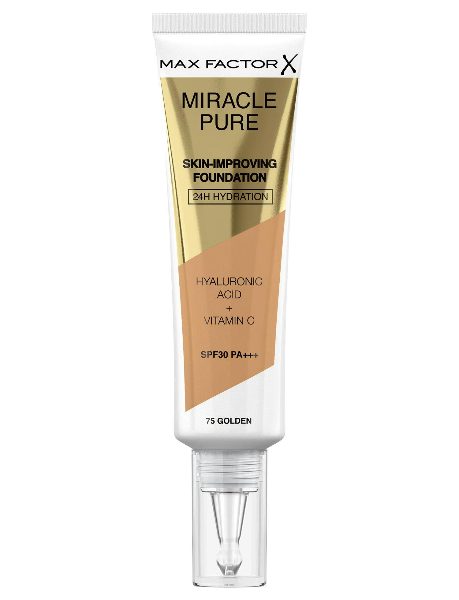 Max Factor Miracle Pure Foundation Golden - Max Factor Beautylife - 3616302638703