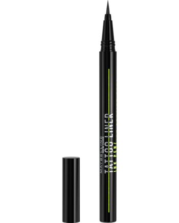 Sort Maybelline Tattoo Liner Ink Pen Liquid Eyeliner 881 Matte Black Stk - Maybelline Beautylife  - 3600531676728