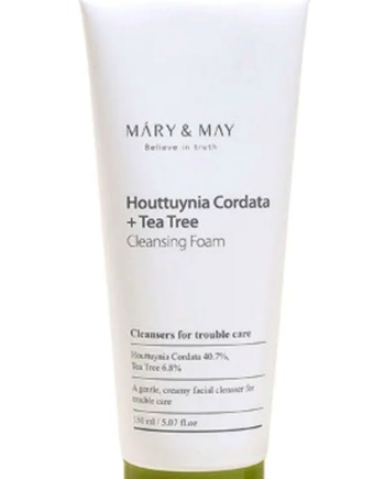 Mary & May Houttuynia Cordata Tea Tree Cleansing Foam 150 - Mary & May Beautylife  - 8809670680978