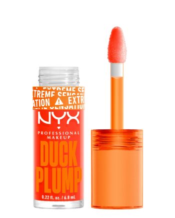 Nyx Duck Plump Lip Lacquer Peach Out - Nyx Beautylife  - 0800897250409