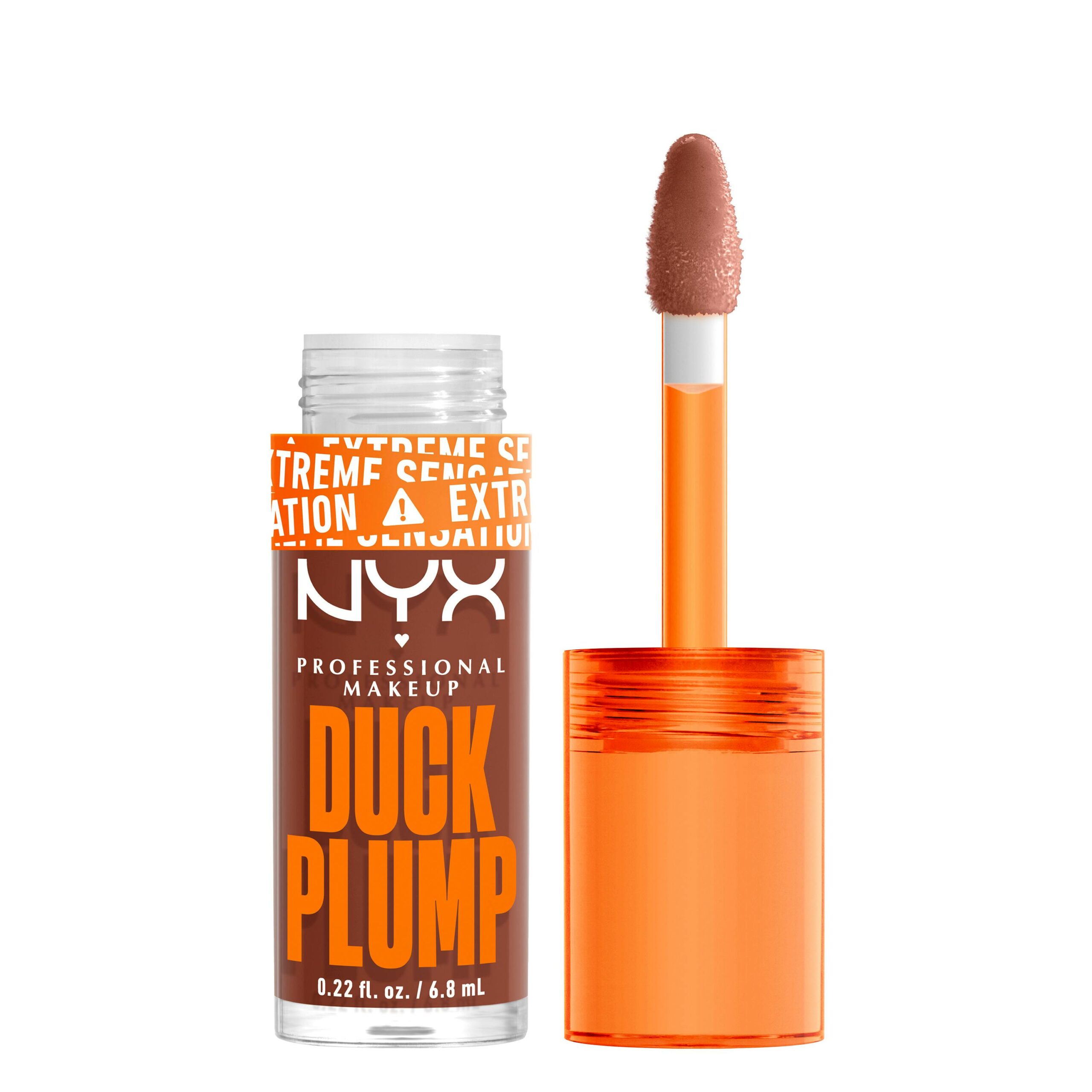 Nyx Duck Plump Lip Lacquer Mocha Crazy - Nyx Beautylife - 0800897250300
